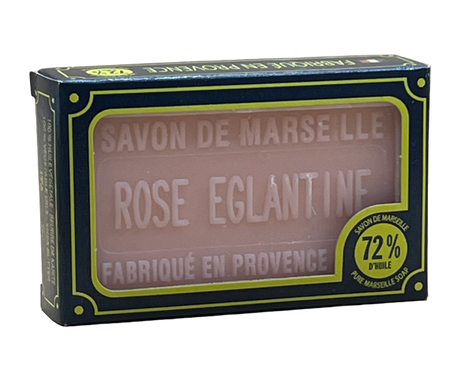 BLEU JAUNE Rose, Marseille Soap with Shea Butter | 100g French Soaps UK
