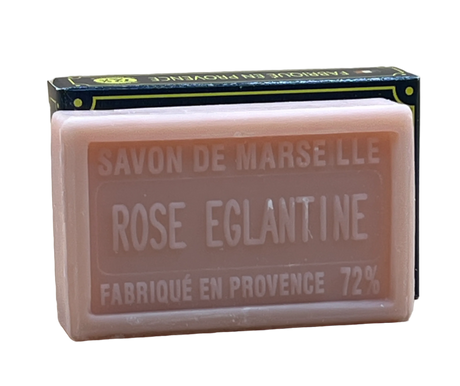 BLEU JAUNE Rose, Marseille Soap with Shea Butter | 100g French Soaps UK