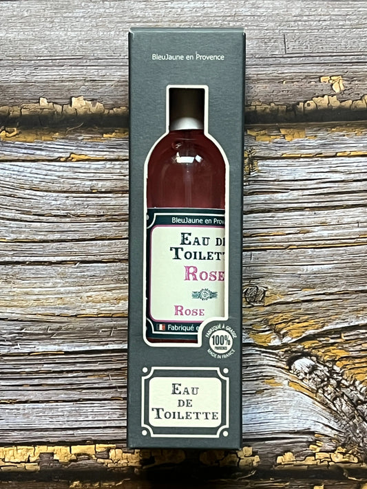 BLEU JAUNE Rose Musk, Eau de Toilette from Grasse | 100ml French Soaps UK