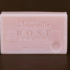 LE CHATELARD 1802 Rose & Peony Savon de Provence, enriched with Sweet Almond Oil | 100g French Soaps UK