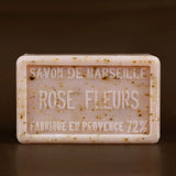 BLEU JAUNE Rose Petal, Marseille Bath & Shower Bar | 250g French Soaps UK