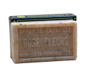 BLEU JAUNE Rose Petal, Exfoliating  Marseille Soap with Shea Butter |  100g French Soaps UK