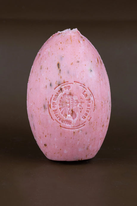 LA MAISON DU SAVON DE MARSEILLE Rose Petal Rotating Wall Soap | 270g French Soaps UK