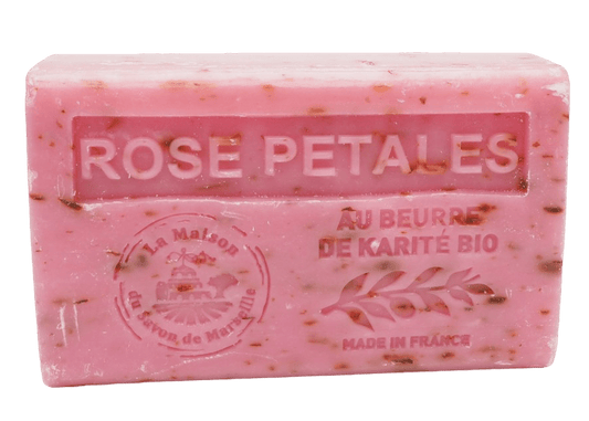 Rose Petals French Soap with organic Shea Butter 125g