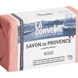 LA CORVETTE Rose, Savon de Provence, 100g French Soaps UK