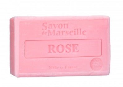Rose Savon de Provence, enriched with Sweet Almond Oil | 100g