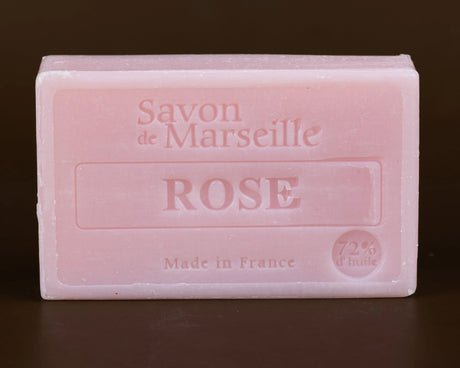 LE CHATELARD 1802 Rose Savon de Provence, enriched with Sweet Almond Oil | 100g French Soaps UK