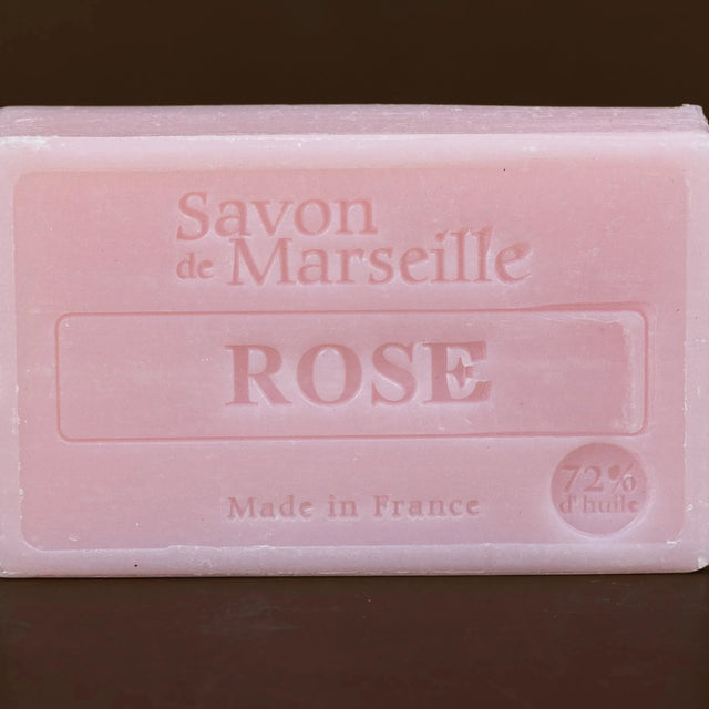 LE CHATELARD 1802 Rose Savon de Provence, enriched with Sweet Almond Oil | 100g French Soaps UK