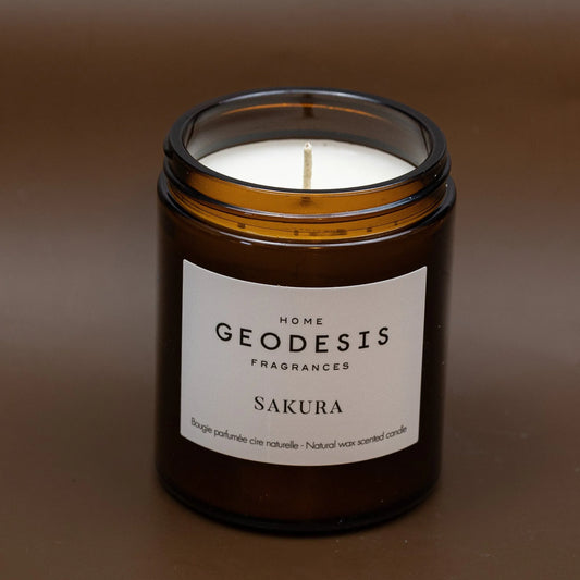 GEODESIS Sakura, Japan, Candle by Geodesis French Soaps UK