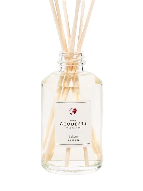 GEODESIS Sakura, Japan, Reed Diffuser by Geodesis French Soaps UK