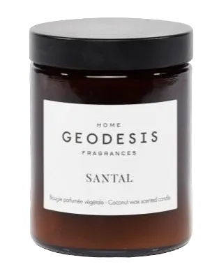 GEODESIS Sandalwood, India, Candle by Geodesis French Soaps UK