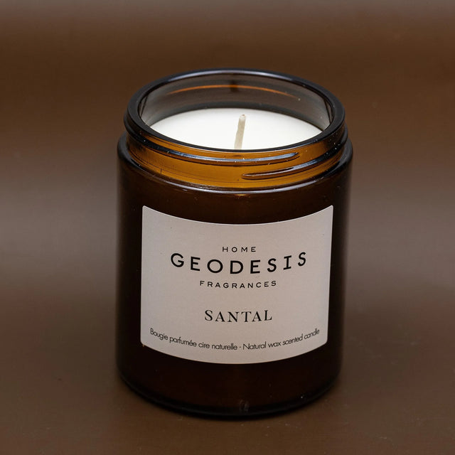 GEODESIS Sandalwood, India, Candle by Geodesis French Soaps UK