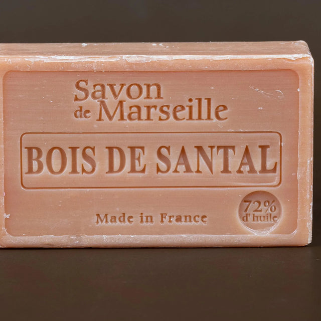 LE CHATELARD 1802 Sandalwood Savon de Provence, enriched with Sweet Almond Oil | 100g French Soaps UK