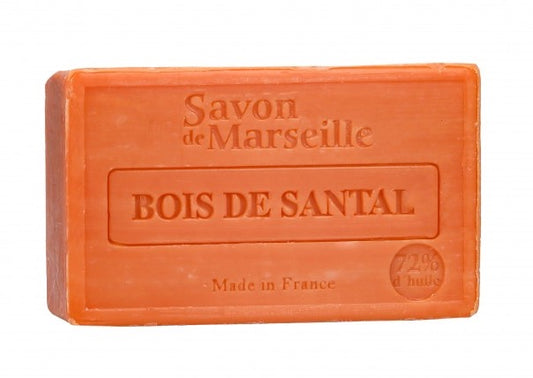 Sandalwood Savon de Provence, enriched with Sweet Almond Oil | 100g