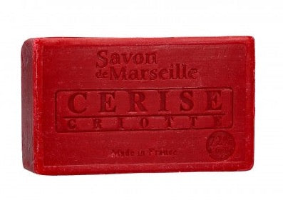 Morello Cherry Savon de Provence, enriched with Sweet Almond Oil | 100g