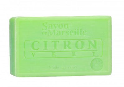 Lime Savon de Provence, enriched with Sweet Almond Oil | 100g