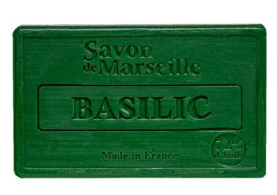 Basil Soap, enriched with Sweet Almond Oil | 100g