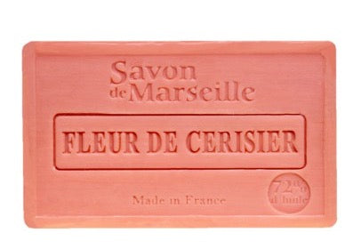 Cherry Blossom Savon de Provence, enriched with Sweet Almond Oil | 100g
