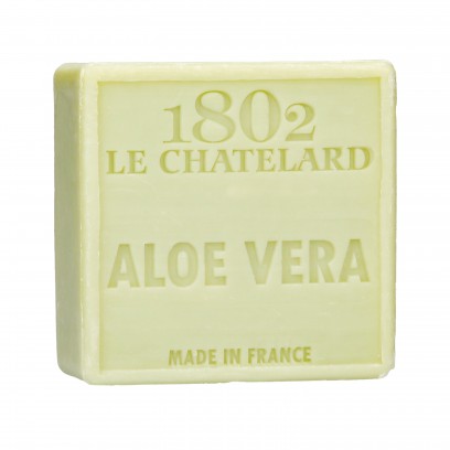 Aloe Vera Marseille Soap, 72% Coconut, Olive and Almond Oil, 100g |  PALM FREE
