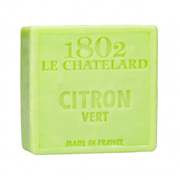 Lime Marseille Soap, 72% Coconut, Olive and Almond Oil, 100g | PALM FREE