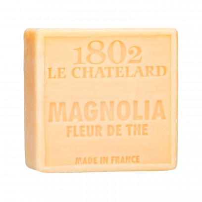 Magnolia & Tea Flower Soap, 72% Coconut, Olive and Almond Oil, 100g |  PALM FREE
