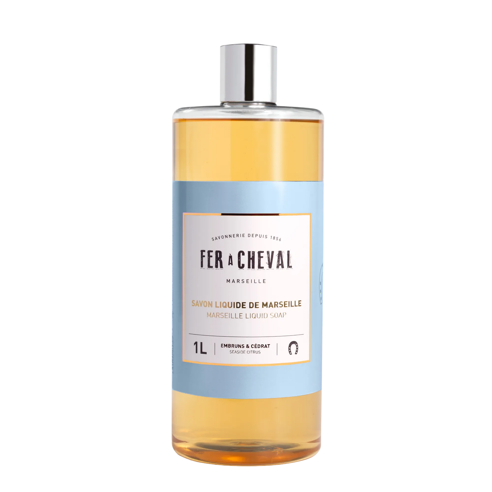 FER A CHEVAL Seaside Citrus, Marseille Liquid Soap | 1L French Soaps UK