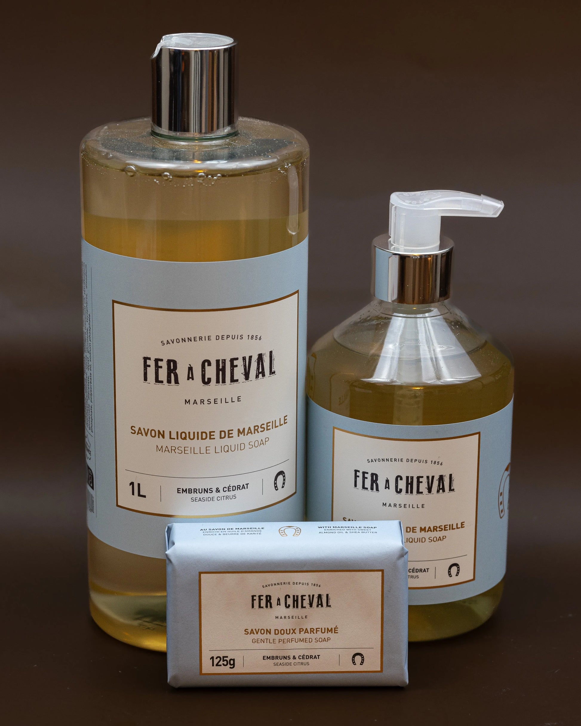 FER A CHEVAL Seaside Citrus, Marseille Liquid Soap | 1L French Soaps UK