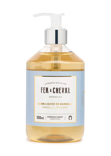 FER A CHEVAL Seaside Citrus, Marseille Liquid Soap |500ml French Soaps UK