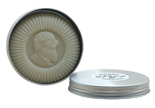 BLEU JAUNE Shaving Soap, Opium & Patchouli | 110g French Soaps UK