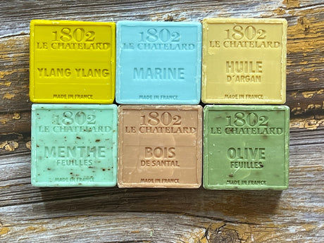 LE CHATELARD 1802 "Six Pack" French Soaps UK