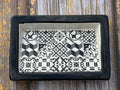 Bastide & Olivier Slanted Black Mosaic Ceramic Soap Dish French Soaps UK