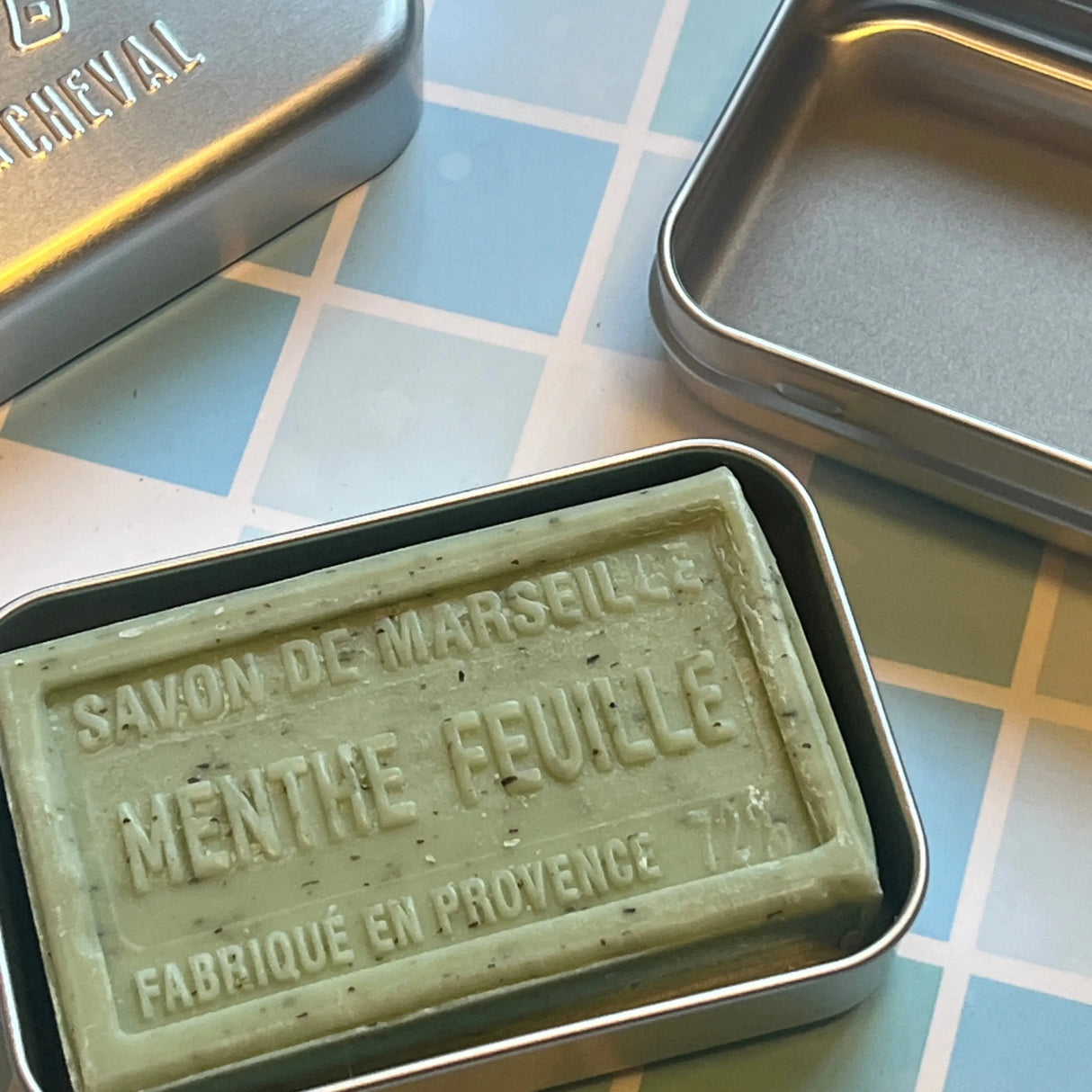 FER A CHEVAL Soap Dish & Travel Tin, 3 part French Soaps UK