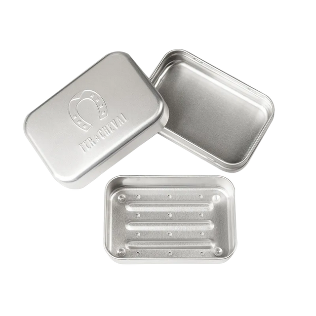 FER A CHEVAL Soap Dish & Travel Tin, 3 part French Soaps UK