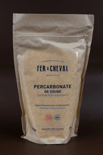 FER A CHEVAL Sodium Percarbonate | For Stain Removal, Whitening Laundry and other Home Cleaning | 500g French Soaps UK