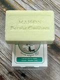 MAISON BERTHE GUILHEM Spearmint & Avocado Oils  | Organic Alpine Goats Milk | 100g French Soaps UK