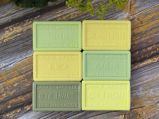 BLEU JAUNE St Remy (worth £20.40) French Soaps UK