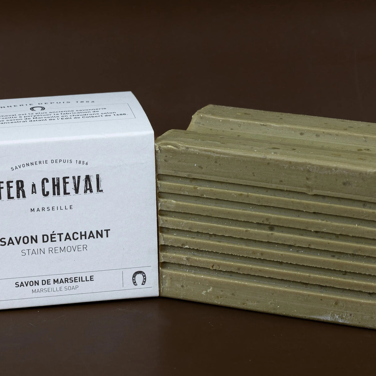 FER A CHEVAL Stain Removing Marseille Soap Bar | 300g French Soaps UK