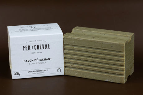 FER A CHEVAL Stain Removing Marseille Soap Bar | 300g French Soaps UK