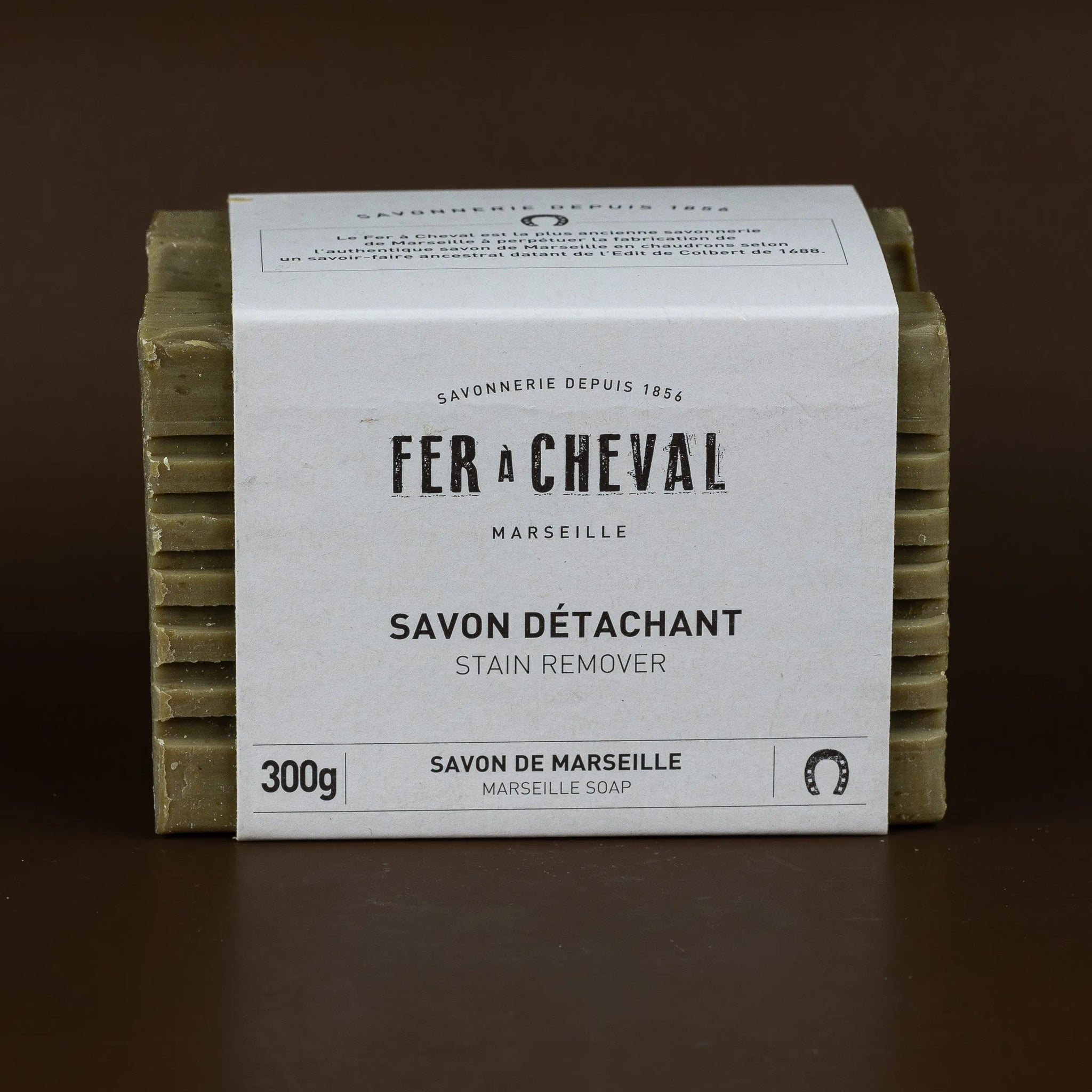 FER A CHEVAL Stain Removing Marseille Soap Bar | 300g French Soaps UK