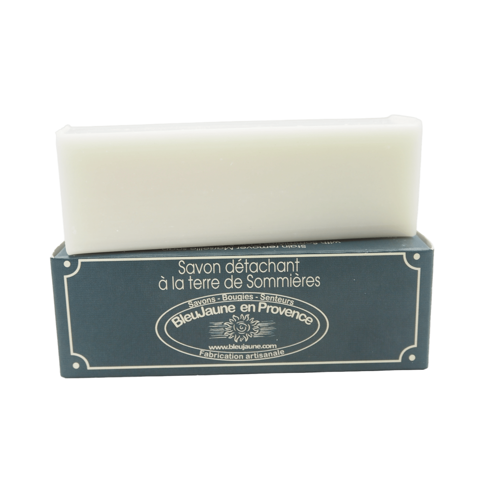 Stain Removing Soap Bar,  Sommières Clay and Orange Oil | 100g