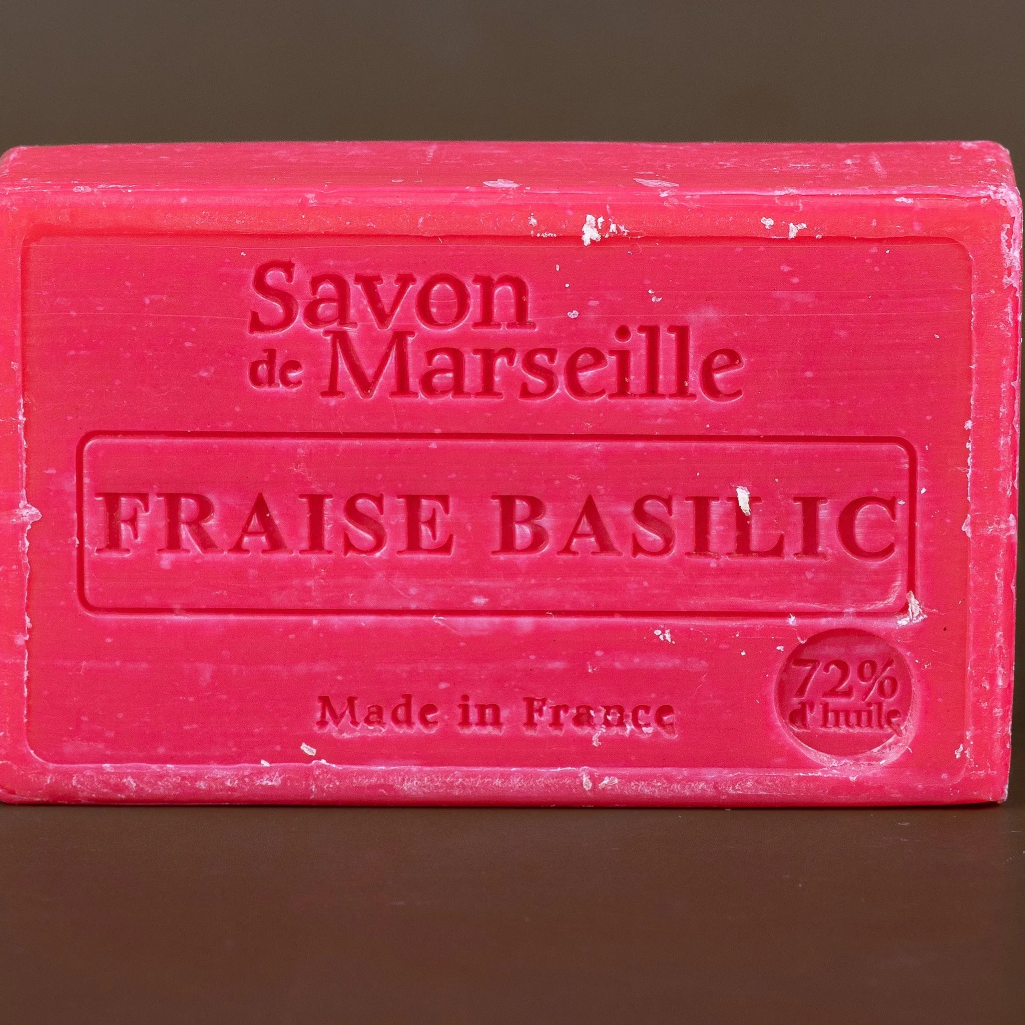 LE CHATELARD 1802 Strawberry & Basil Savon de Provence, enriched with Sweet Almond Oil | 100g French Soaps UK