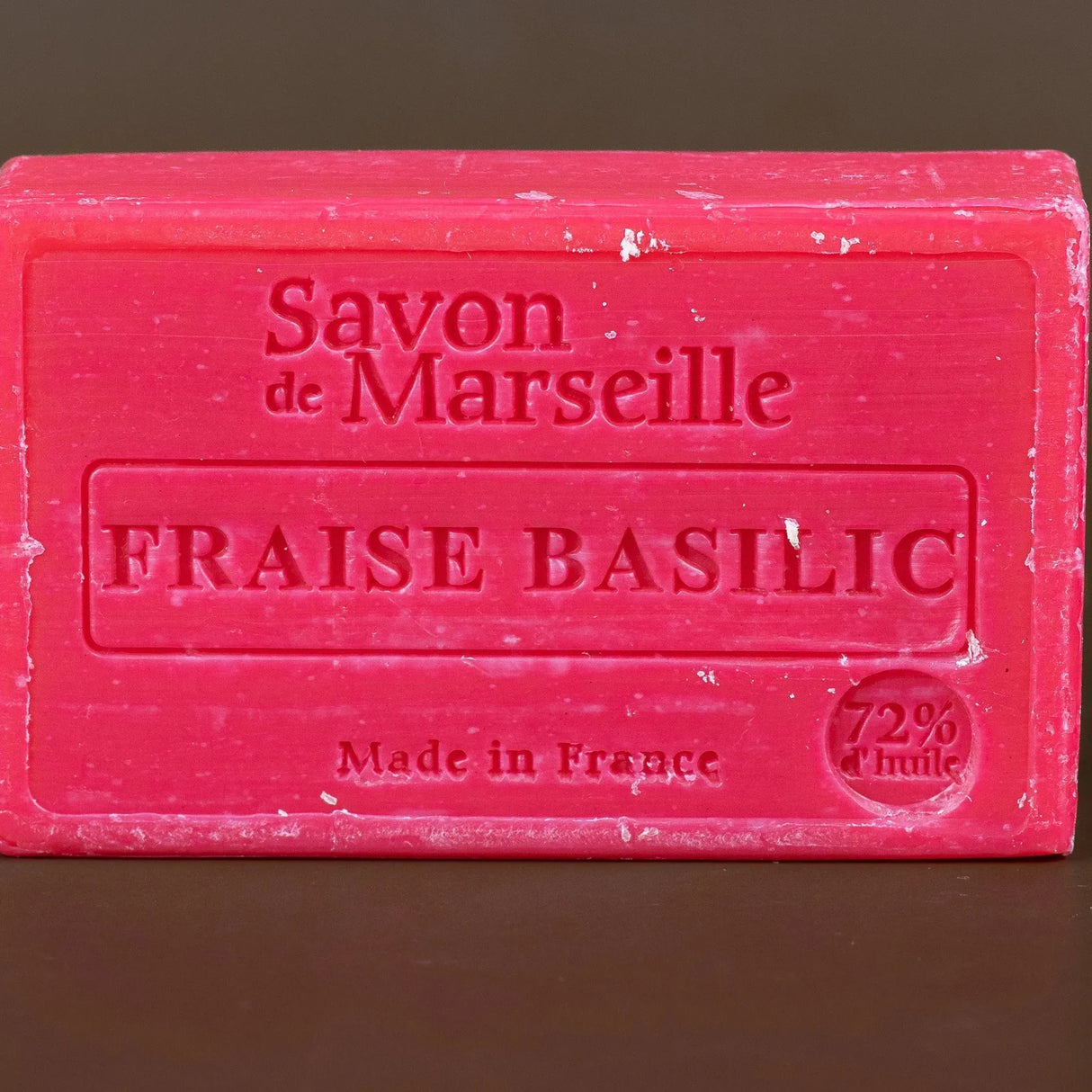 LE CHATELARD 1802 Strawberry & Basil Savon de Provence, enriched with Sweet Almond Oil | 100g French Soaps UK