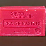 LE CHATELARD 1802 Strawberry & Basil Savon de Provence, enriched with Sweet Almond Oil | 100g French Soaps UK