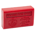 LA MAISON DU SAVON DE MARSEILLE Strawberry French Soap with Organic Shea Butter, 125g French Soaps UK