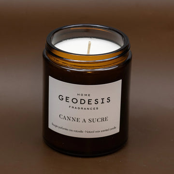 GEODESIS Sugar Cane Candle by Geodesis French Soaps UK