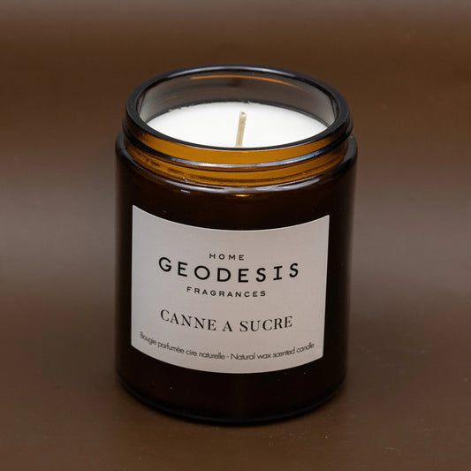 GEODESIS Sugar Cane Candle by Geodesis French Soaps UK