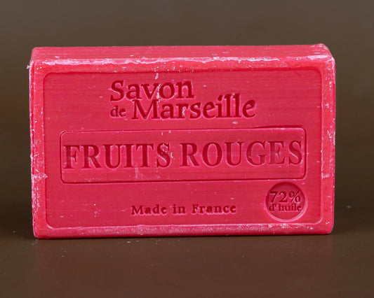 LE CHATELARD 1802 Summer Fruits Savon de Provence, enriched with Sweet Almond Oil | 100g French Soaps UK