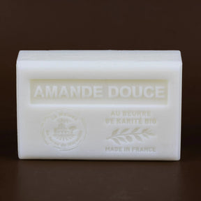 La Maison du Savon de Marseille Sweet Almond French Soap with Organic Shea Butter 125g French Soaps UK