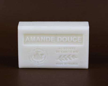 La Maison du Savon de Marseille Sweet Almond French Soap with Organic Shea Butter 125g French Soaps UK