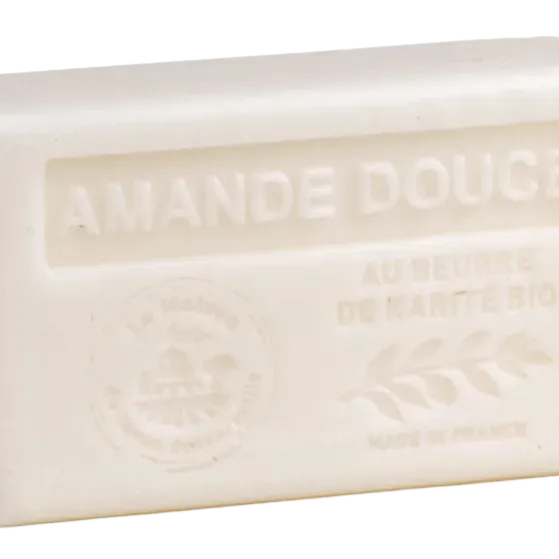 La Maison du Savon de Marseille Sweet Almond French Soap with Organic Shea Butter 125g French Soaps UK